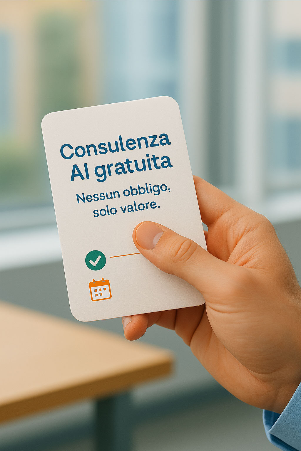 Una consulenza AI gratuita per capire da dove partire e dove puoi arrivare con l’intelligenza artificiale nel tuo business.